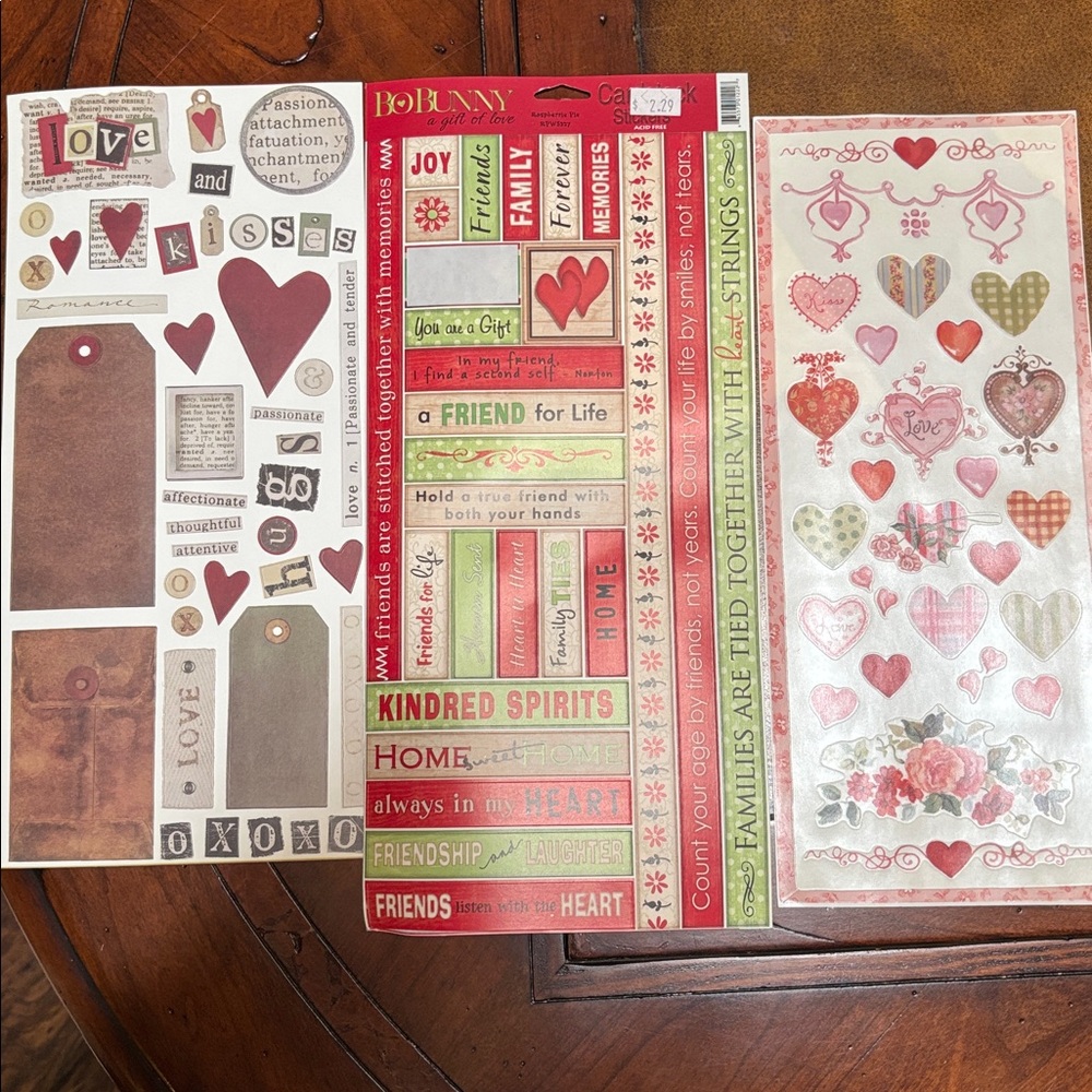 Assorted Decorative Stickers Set - Picture 2 of 4